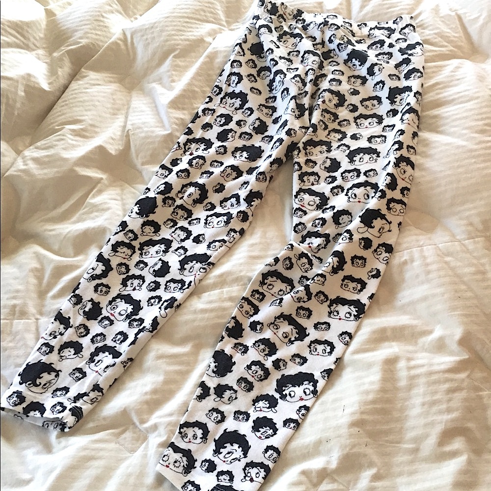Women's / Jrs  BETTY BOOP   Leggings   size M